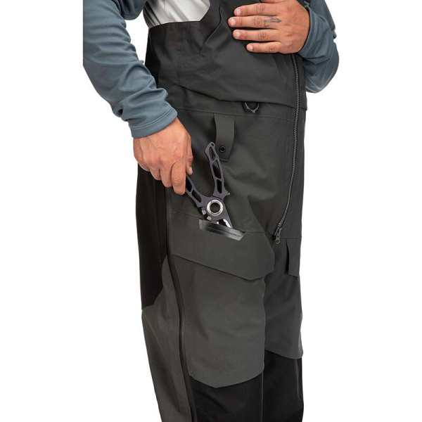 ПолуКомбинезон Simms ProDry Bib (Мужской; L; Carbon)